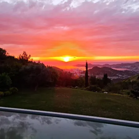 Glorious Villa With Jacuzzi, Sauna And Private Pool In Bodrum, Mugla Appartement *